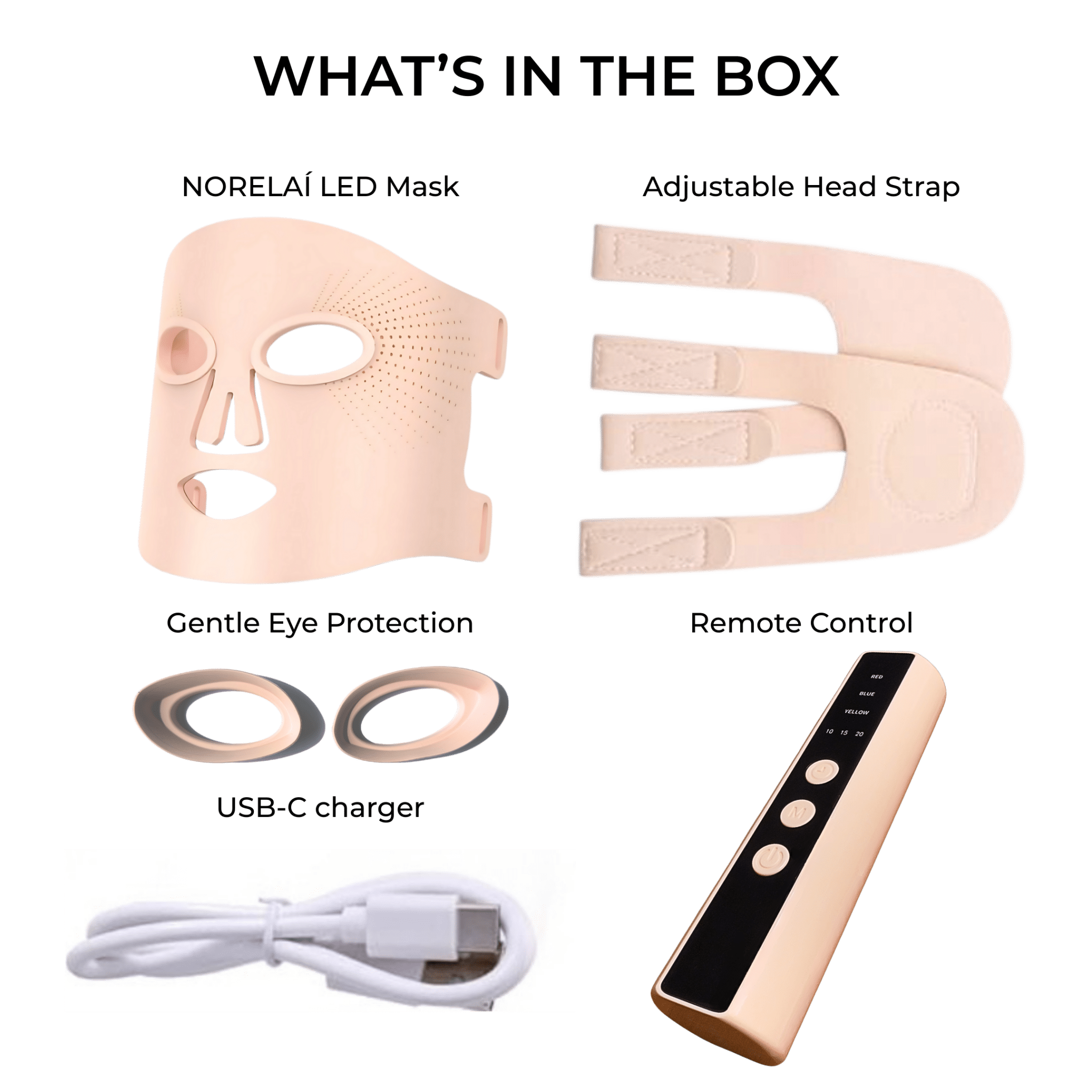 LED face mask