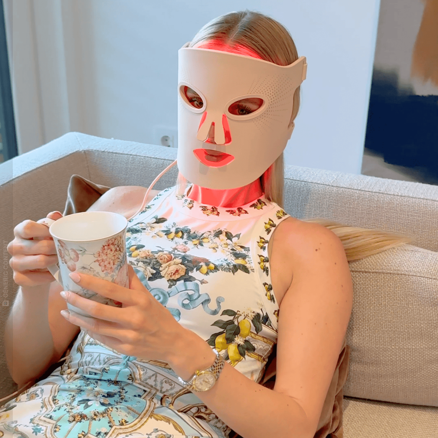 LED face mask